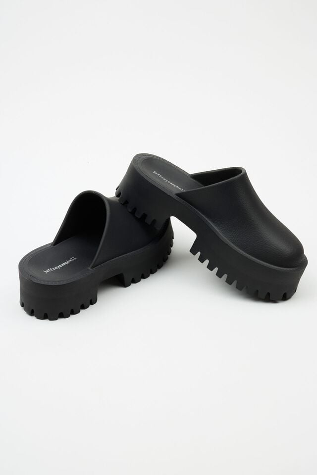 Black Women Garage Jeffrey Campbell Clogs | A-3497218