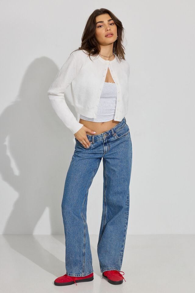 Blue Women Garage Baggy Jeans | A-0741926