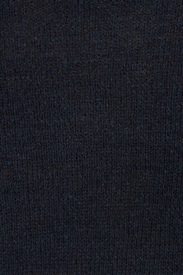 Blue Women Garage Yarn Crewneck Sweater | A-6842193