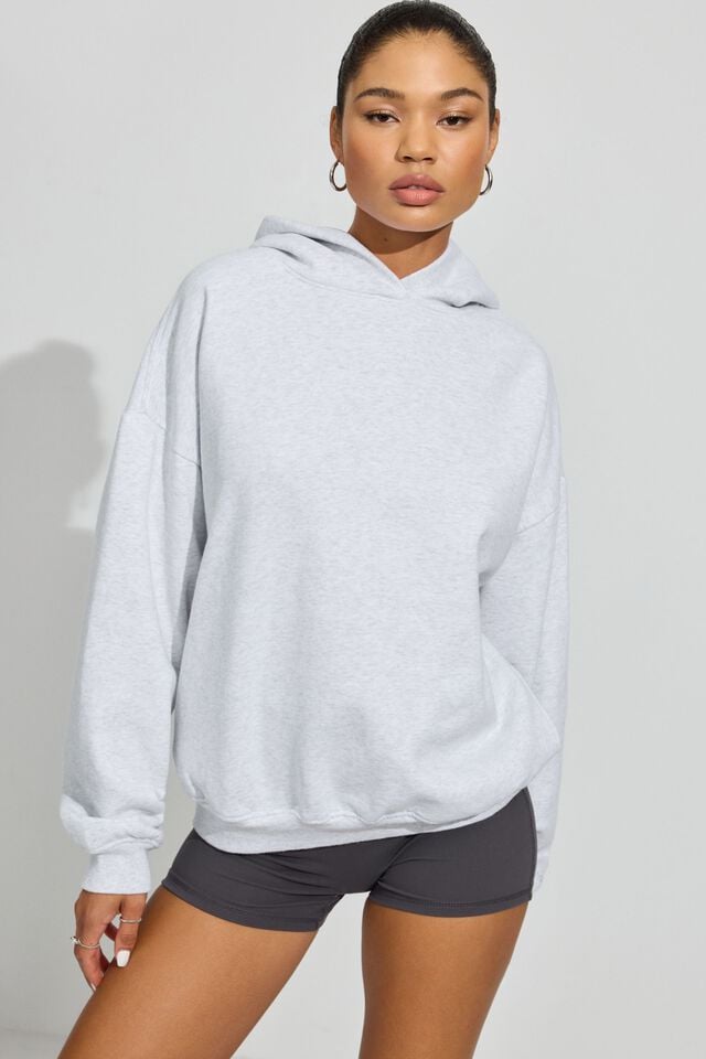 Grey Women Garage Ultrafleece Hoodie | A-3697451