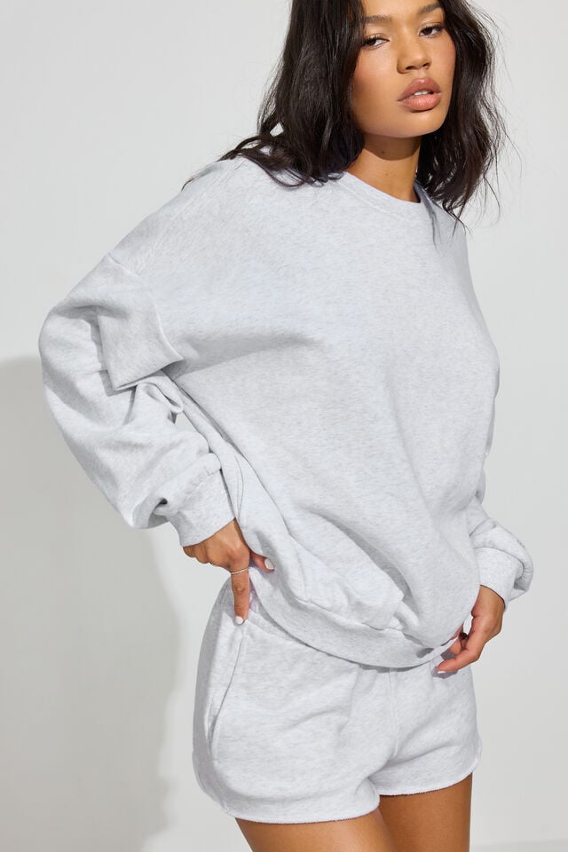 Grey Women Garage Ultrafleece Sweatshirts | A-3861497