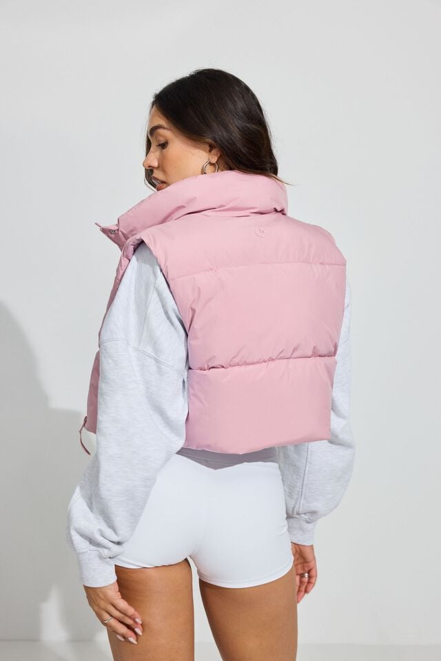 Purple Women Garage Mini 2.0 Puffer Vest | A-9487026